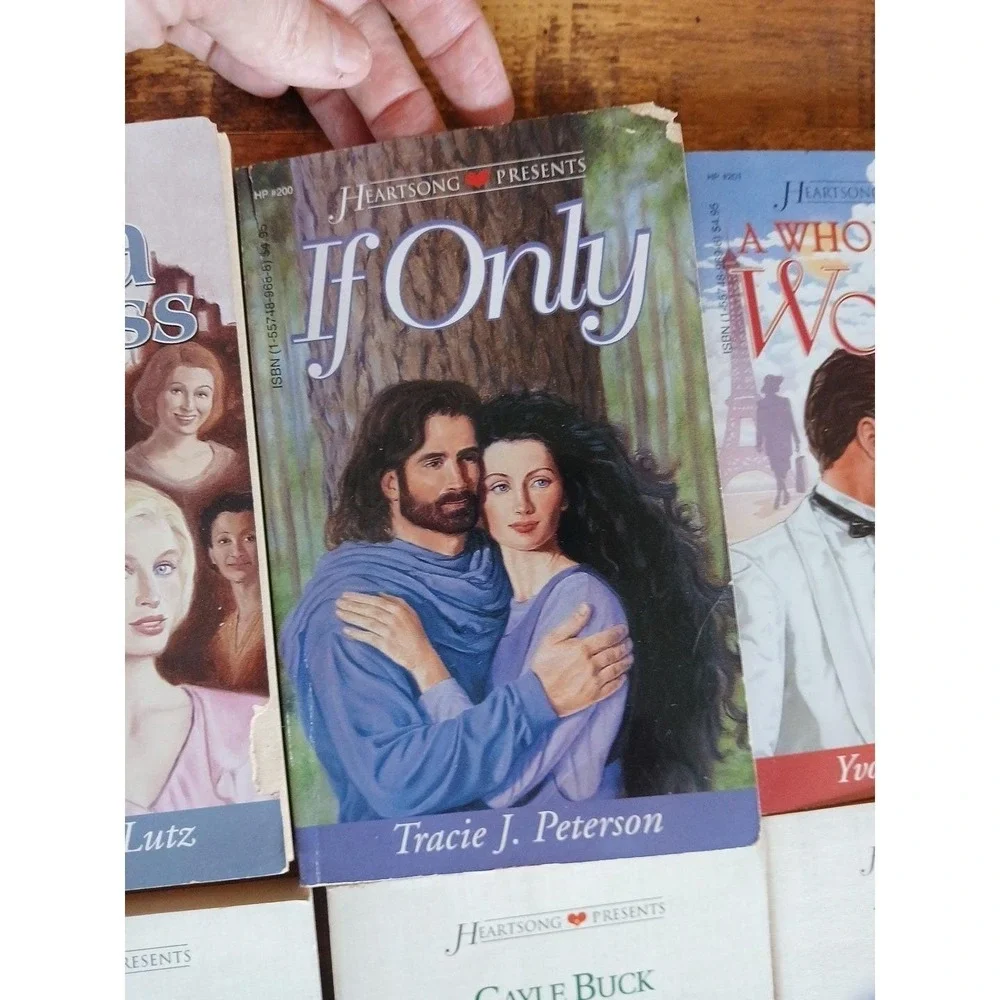 Heartsong Presents Lot Of 19 Paperback Inspirational Christian Romance Books Vtg